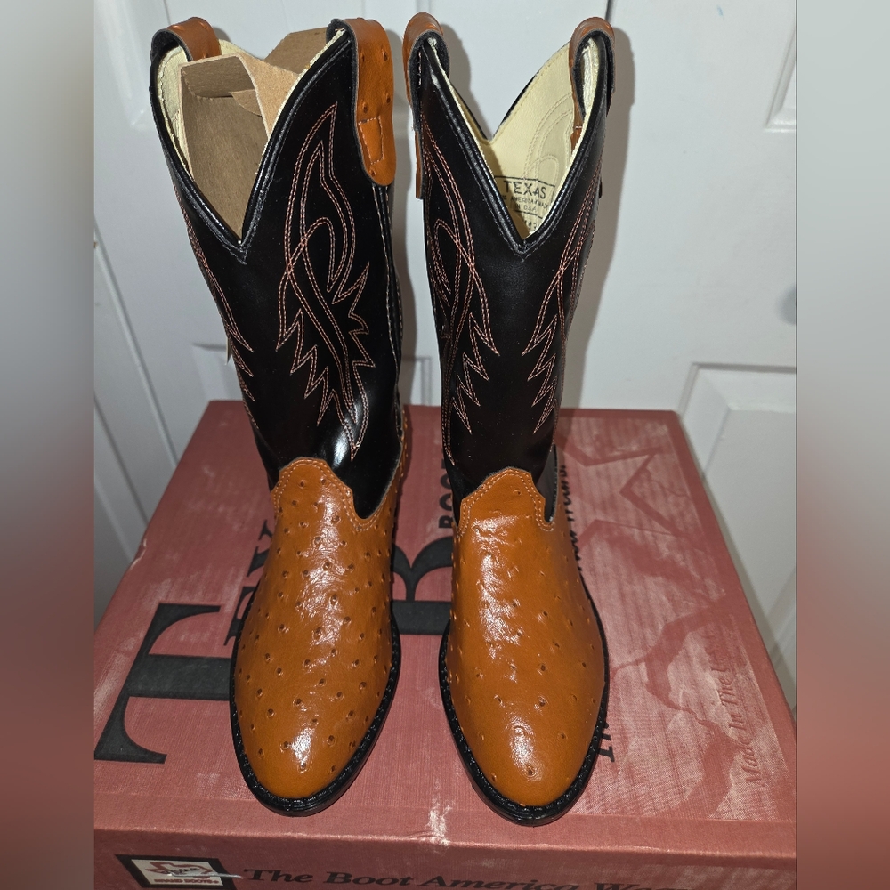 Black and Brown Men's Boots